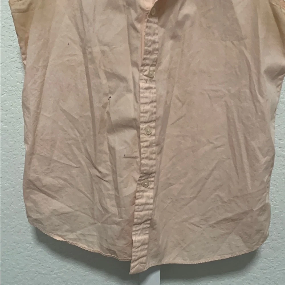 Y2K Polo Sport Ralph Lauren Pink Sleeveless Button Down Top - Picture 5 of 9